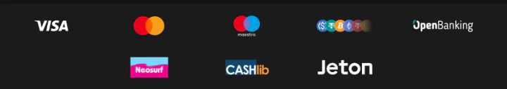 Méthodes de paiement du casino Play Regal avec Visa, Mastercard, Maestro, Neosurf, CASHlib et Jeton