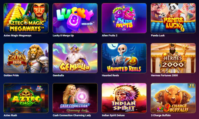 Nouveaux jeux de casino Play Regal avec machines à sous et jackpots